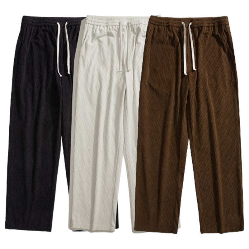 Fashion Retro Corduroy Casual Pants Men