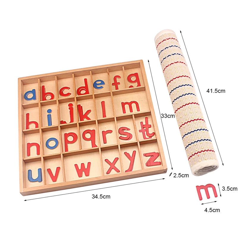 Montessori Language Toys English Alphabet