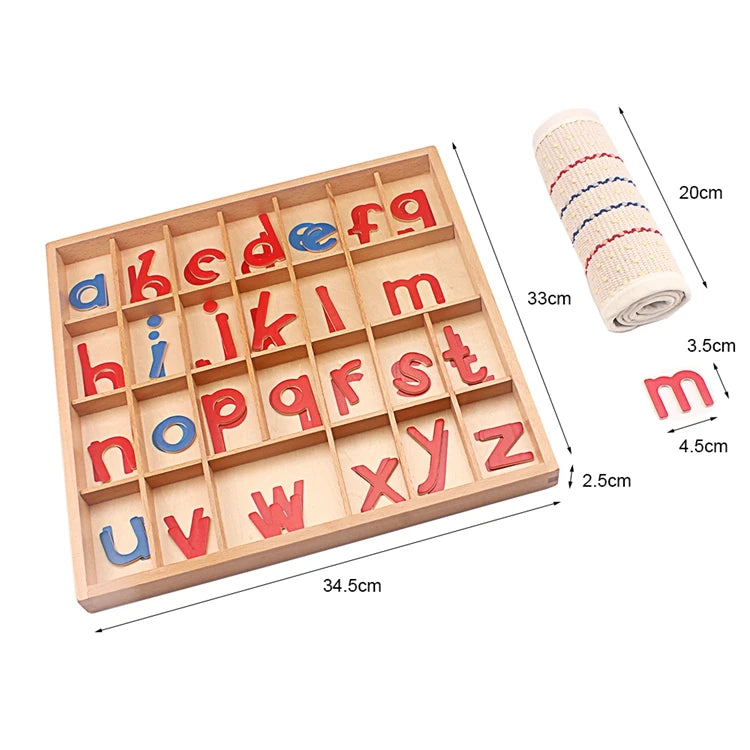 Montessori Language Toys English Alphabet