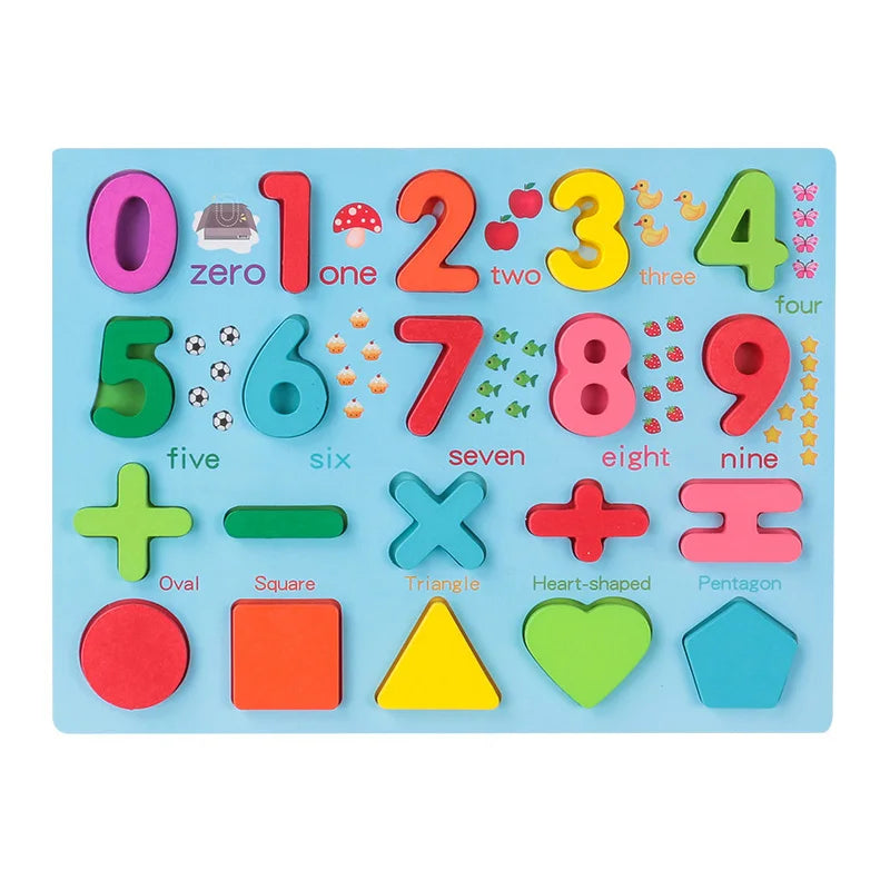 Kids 3D Wooden Puzzle Toys