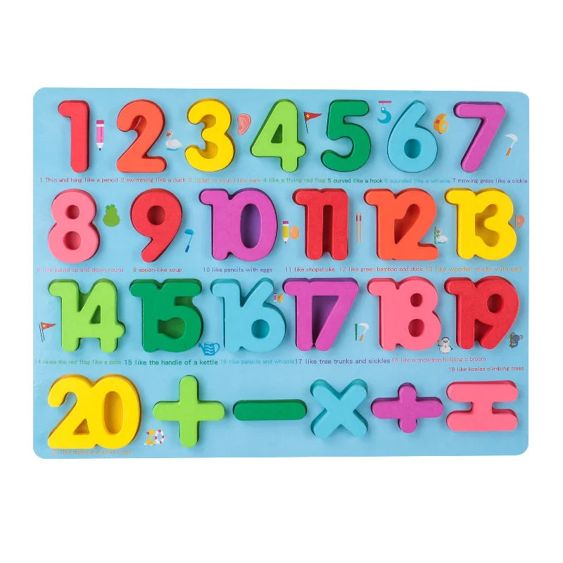 Kids 3D Wooden Puzzle Toys