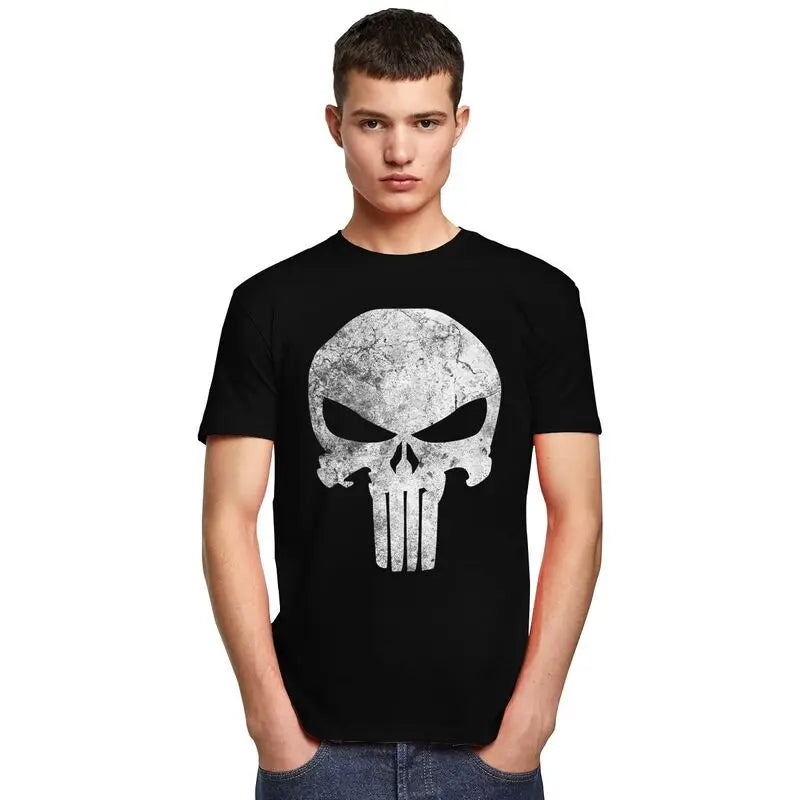 Punisher Skull T Shirt for Men