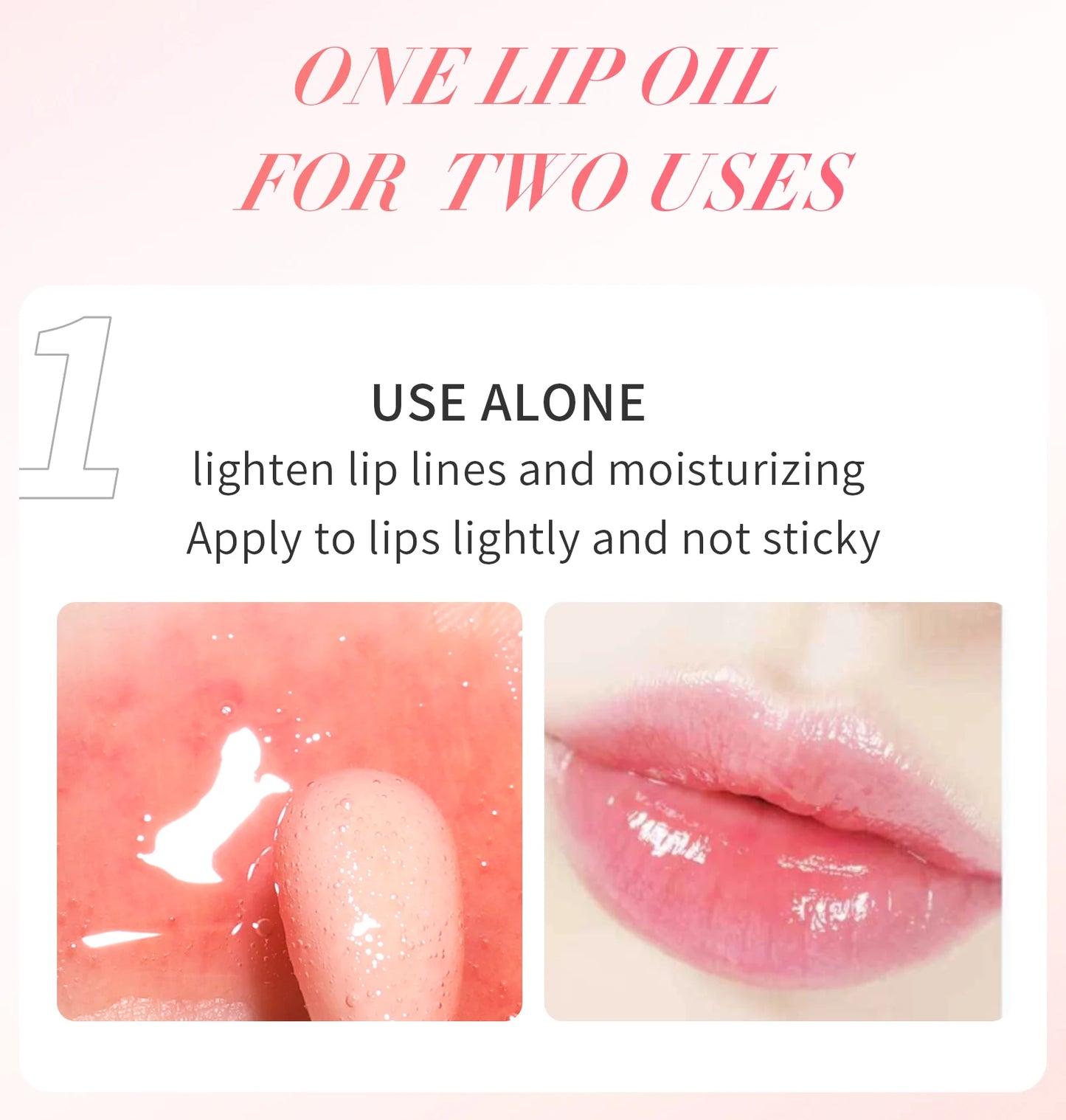 Crystal Jelly Moisturizing Lip Glow Oil