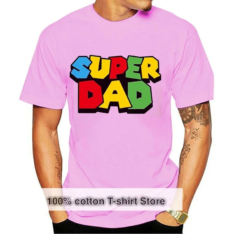 Super Dad Summer Cotton T-Shirt