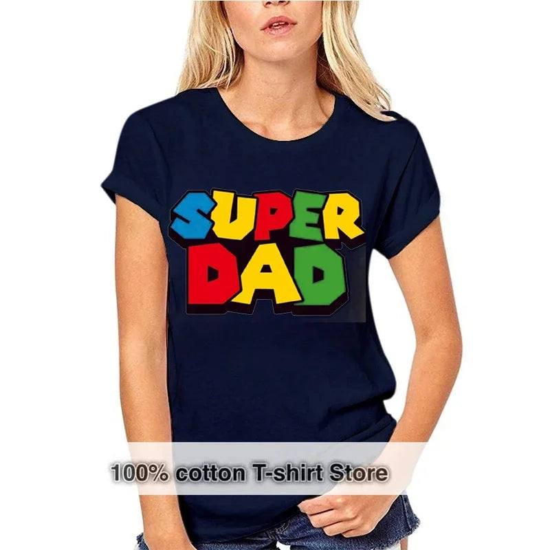 Super Dad Summer Cotton T-Shirt