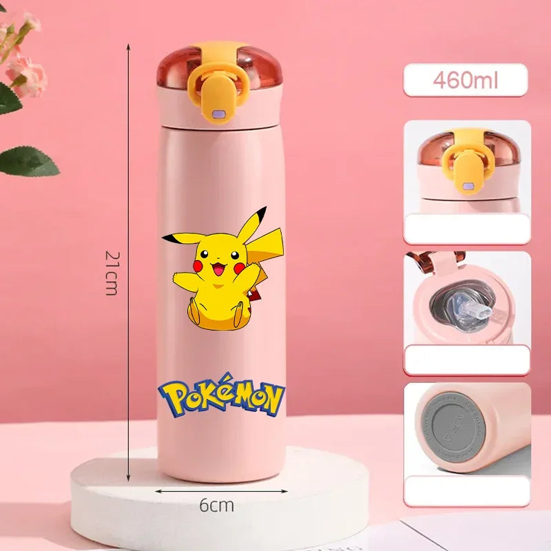 Pikachu Portable Kids Thermos