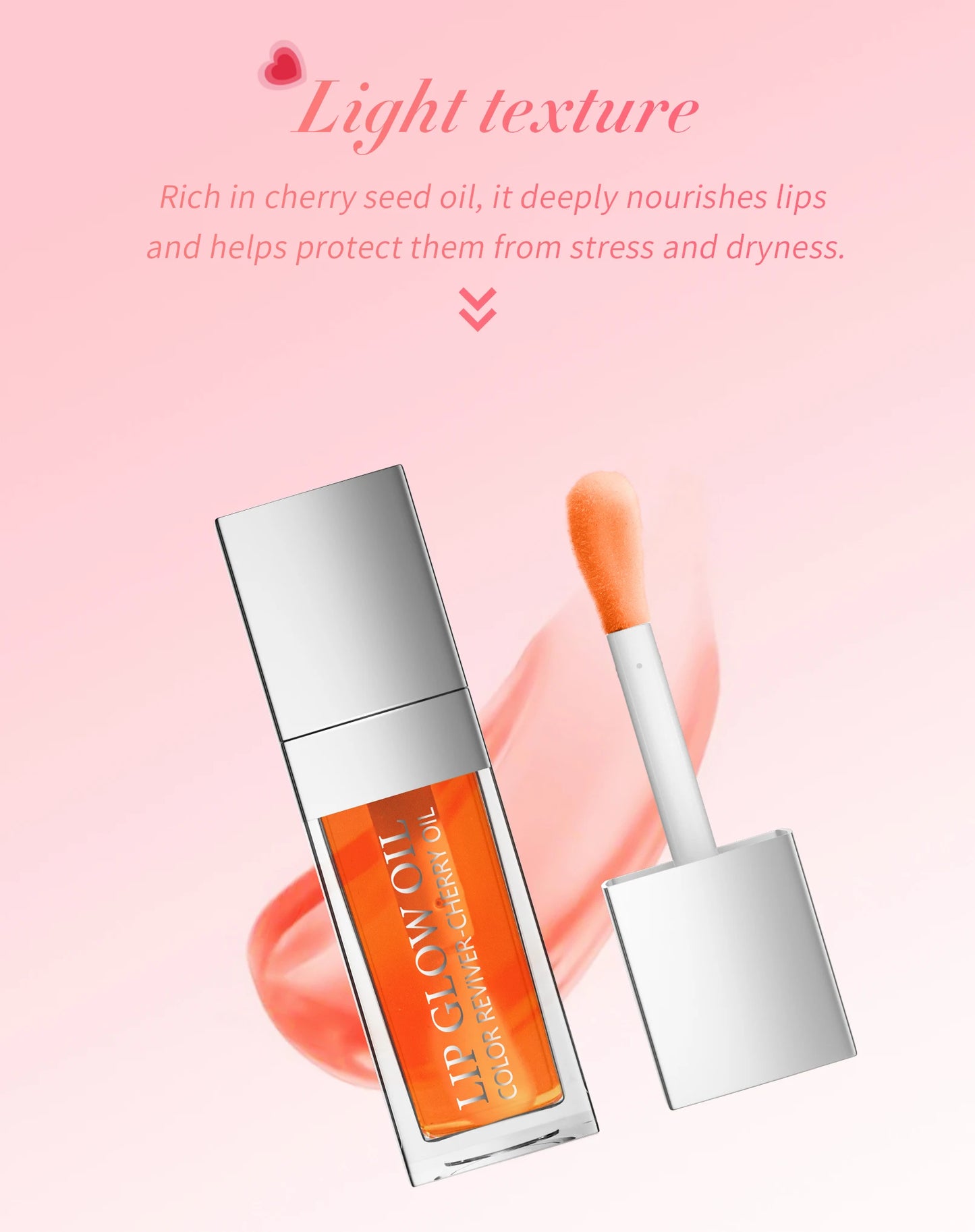 Crystal Jelly Moisturizing Lip Glow Oil