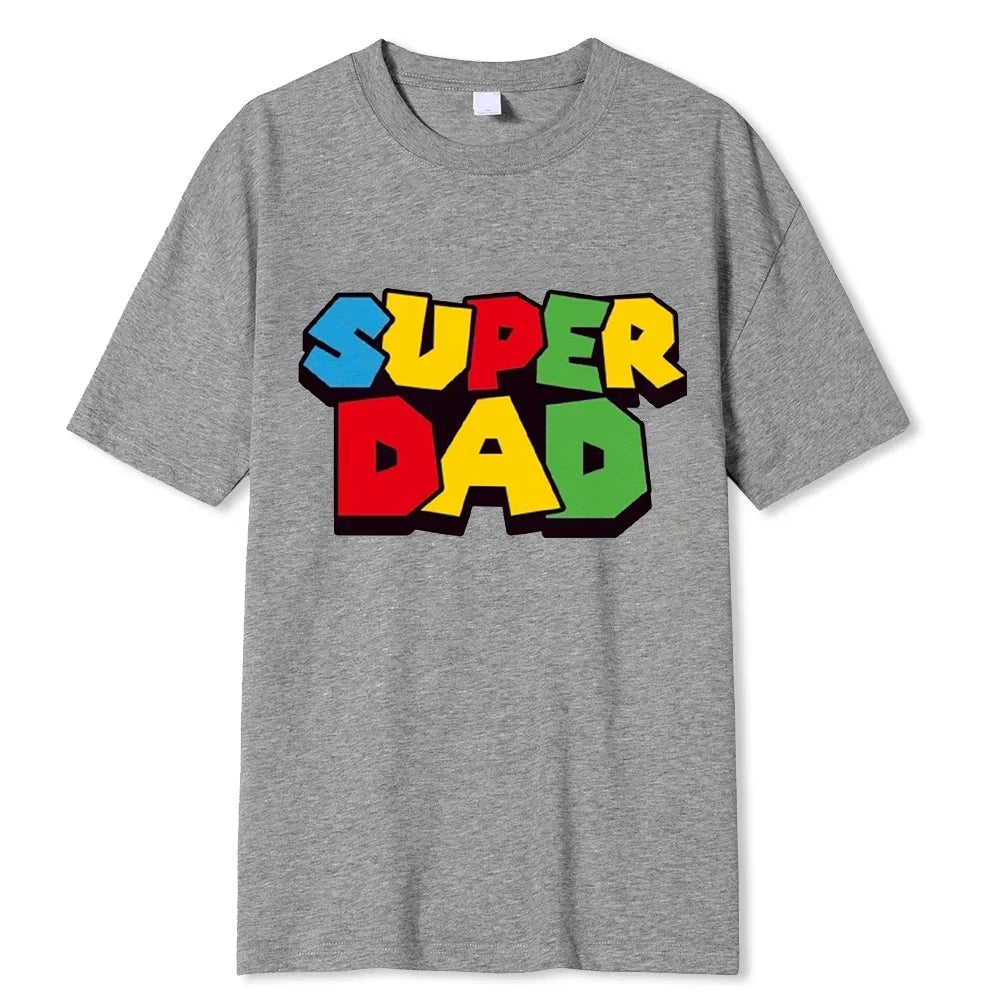 Super Dad Summer Cotton T-Shirt