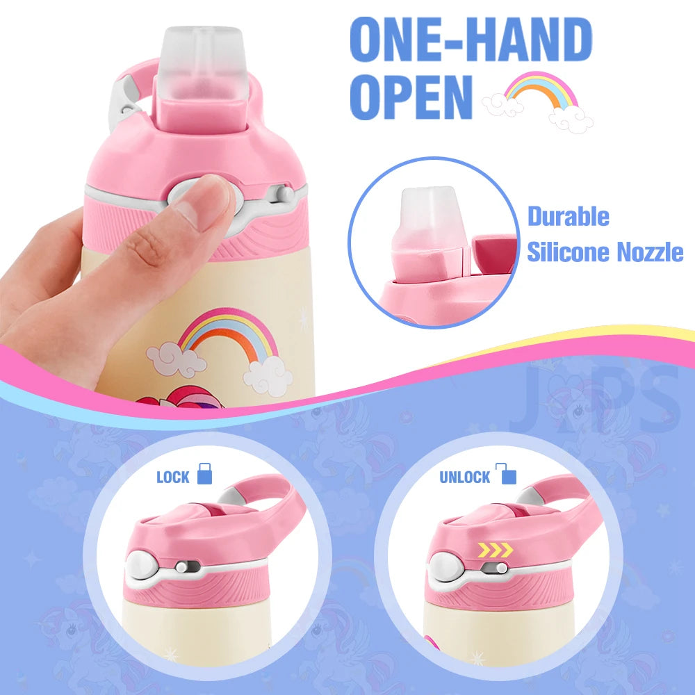 Kids Water Bottle Cartoon Cup