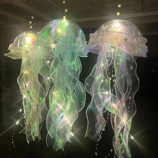 Colorful Jellyfish Lamp