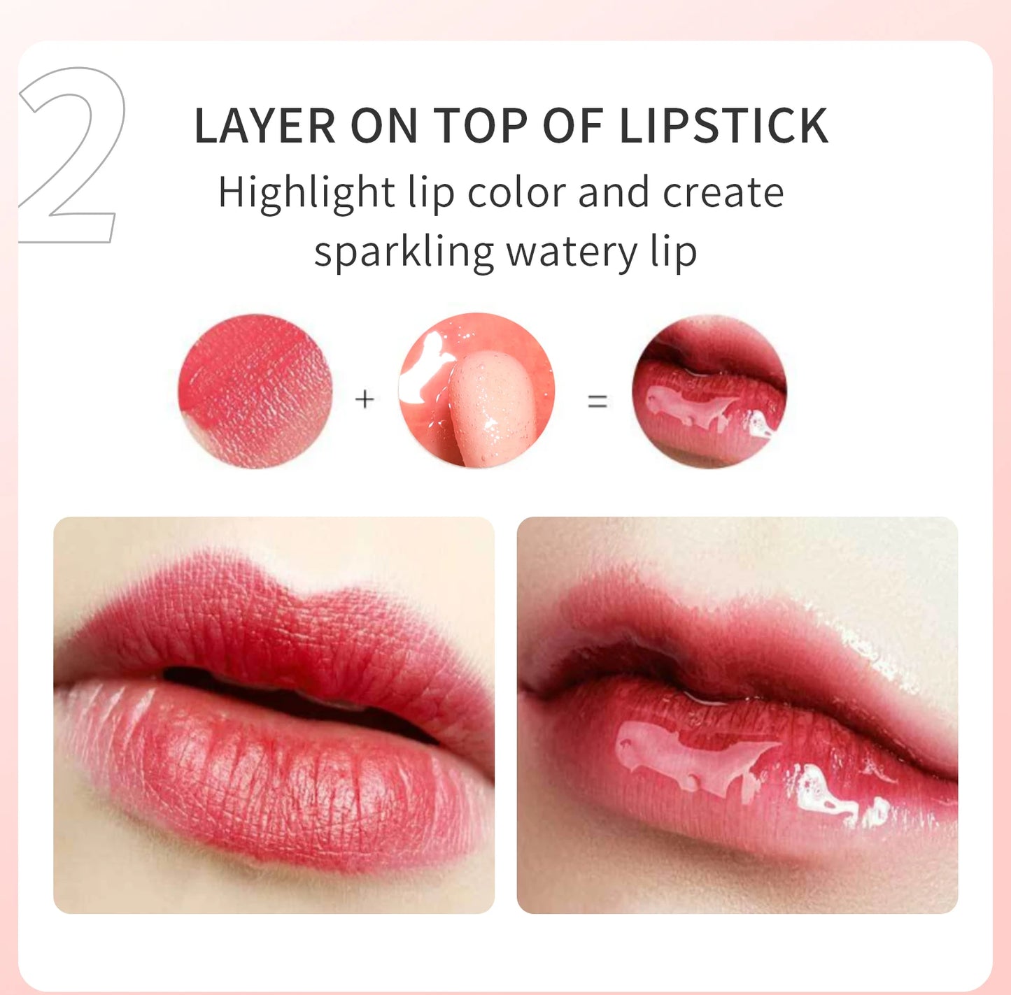 Crystal Jelly Moisturizing Lip Glow Oil