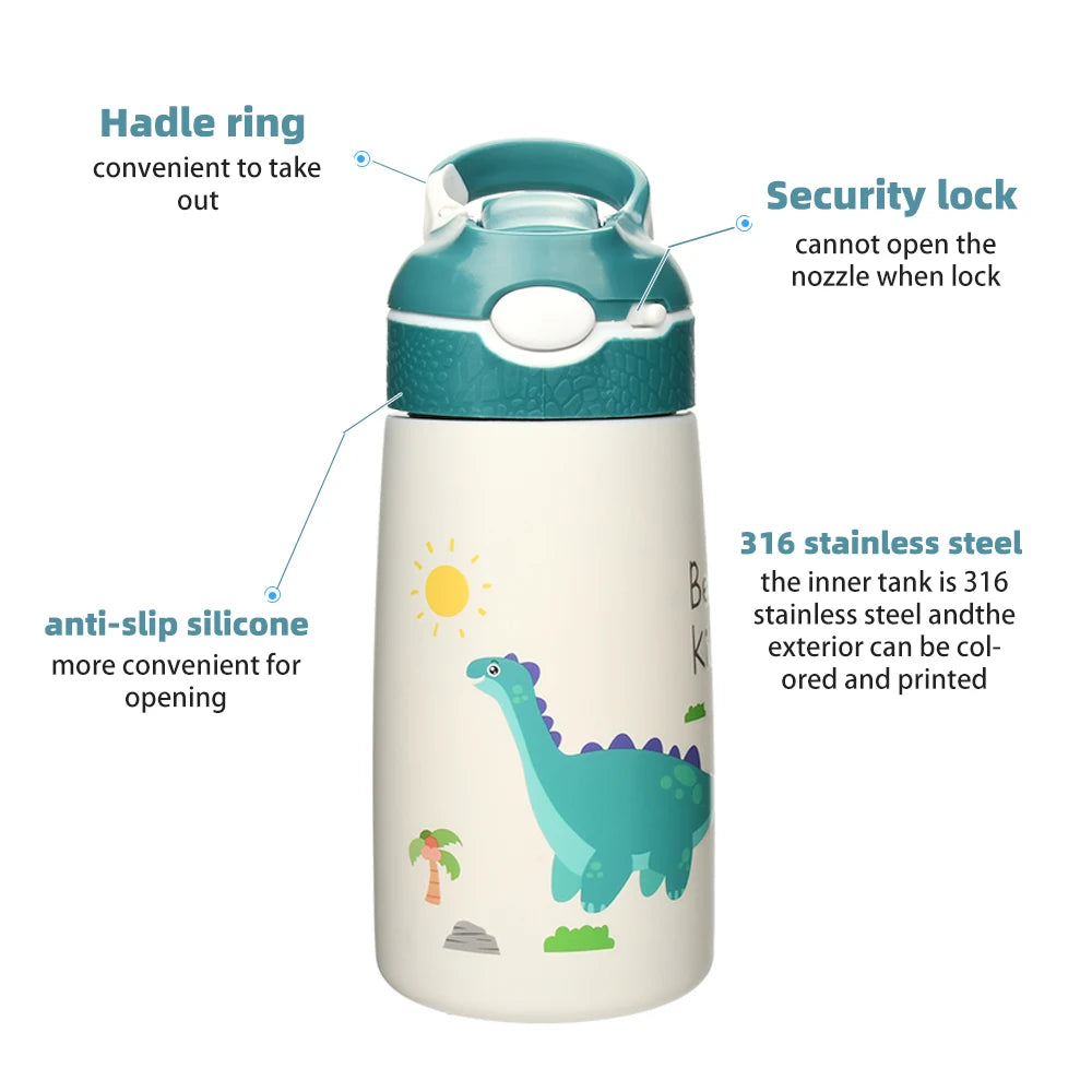 Children Thermos Water Bottle (400 ML)