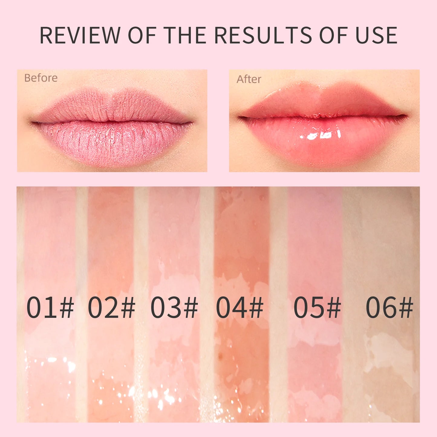 Crystal Jelly Moisturizing Lip Glow Oil