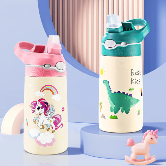 Kids Water Bottle Cartoon Cup