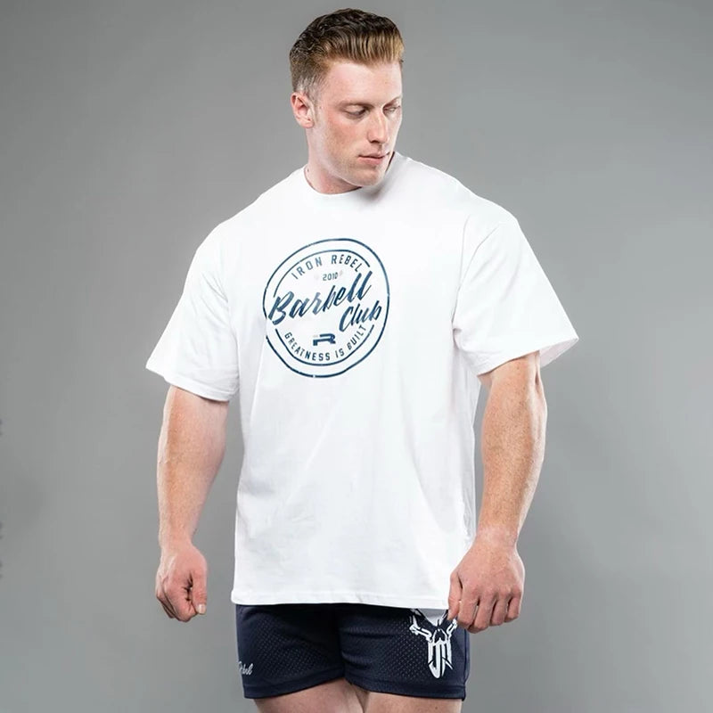 Gym Fitness T-shirt Rhino Muscular