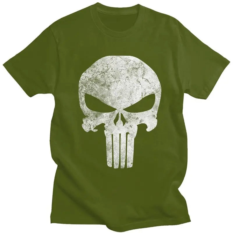 Punisher Skull T Shirt for Men