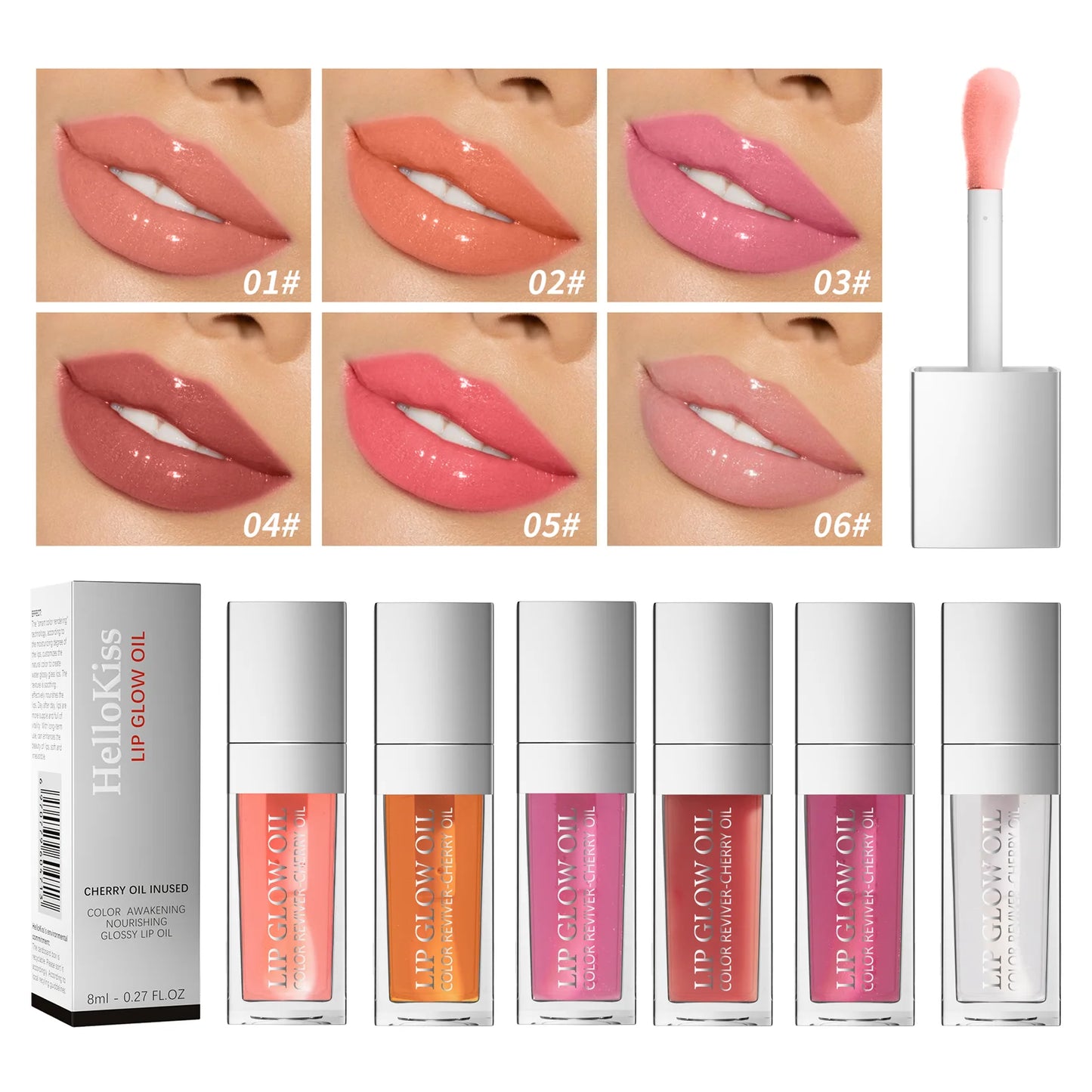 Crystal Jelly Moisturizing Lip Glow Oil