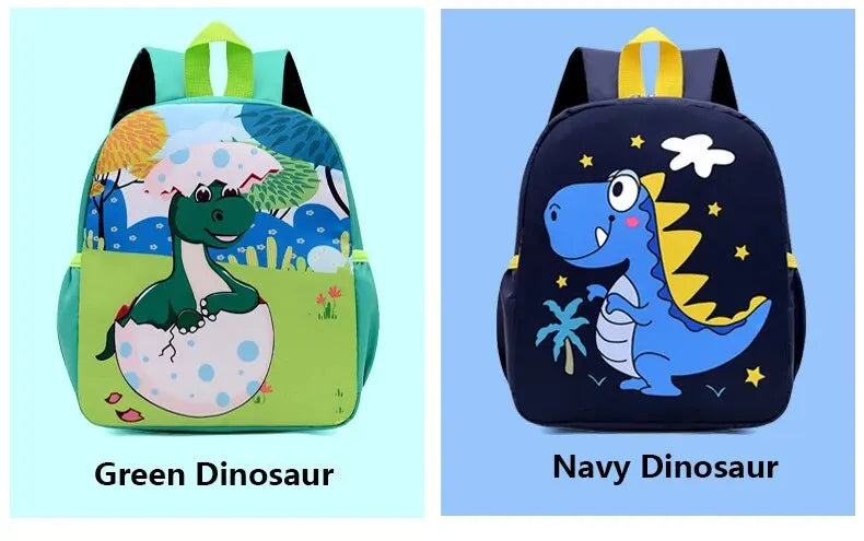 Cartoon Dinosaur School Bags