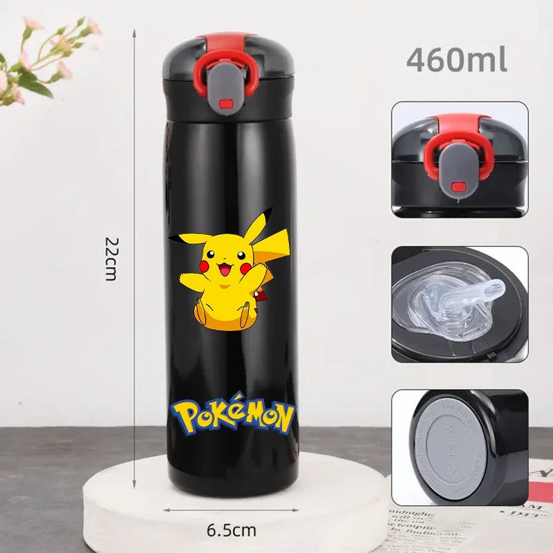 Pikachu Portable Kids Thermos