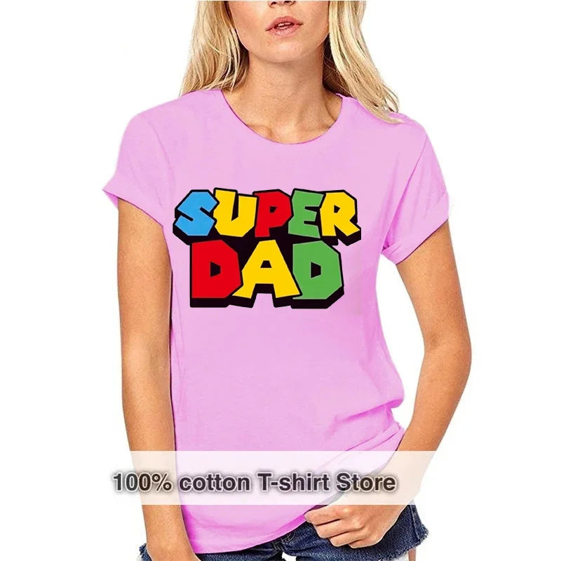 Super Dad Summer Cotton T-Shirt