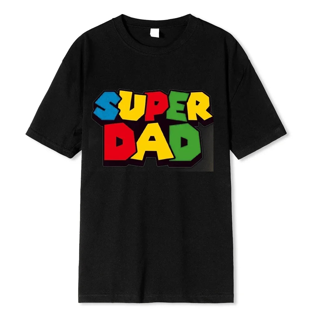 Super Dad Summer Cotton T-Shirt