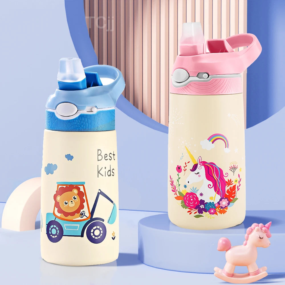 Kids Water Bottle Cartoon Cup