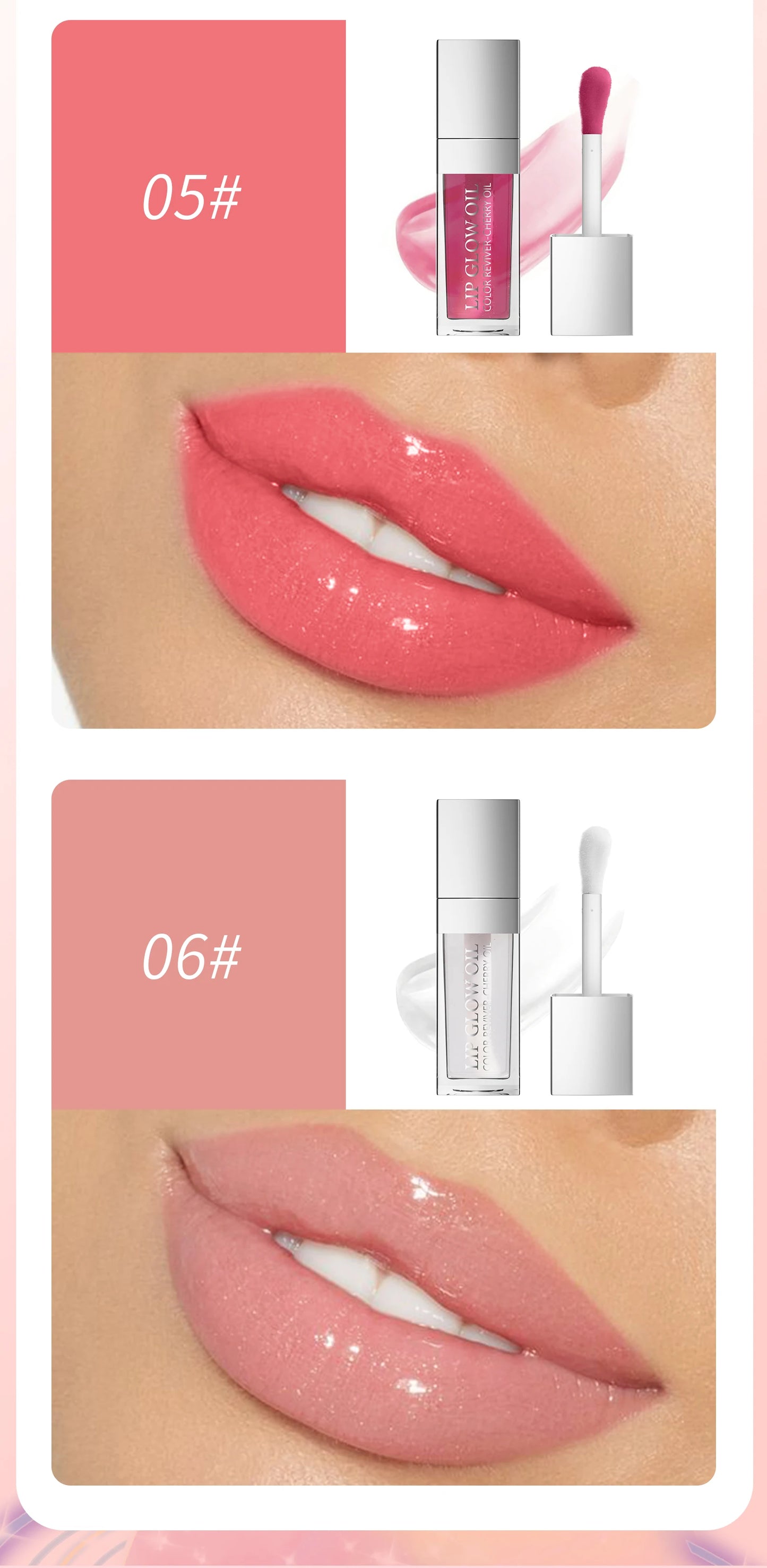 Crystal Jelly Moisturizing Lip Glow Oil