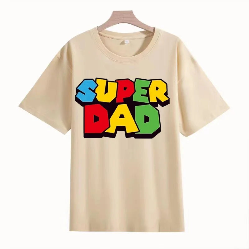 Super Dad Summer Cotton T-Shirt