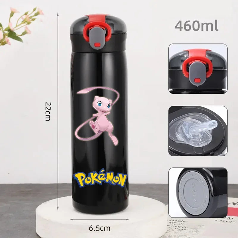 Pikachu Portable Kids Thermos