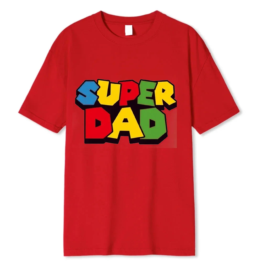 Super Dad Summer Cotton T-Shirt