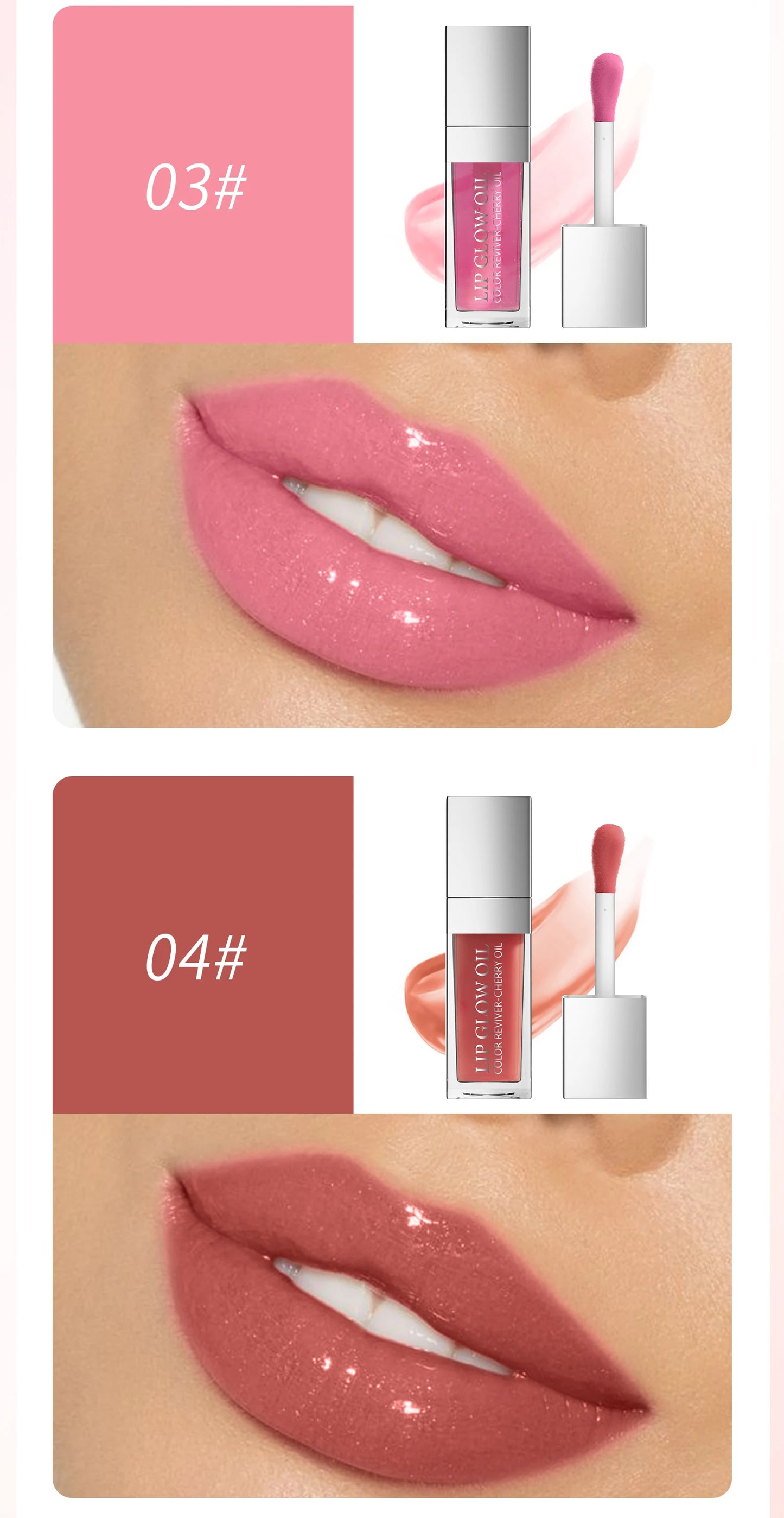 Crystal Jelly Moisturizing Lip Glow Oil