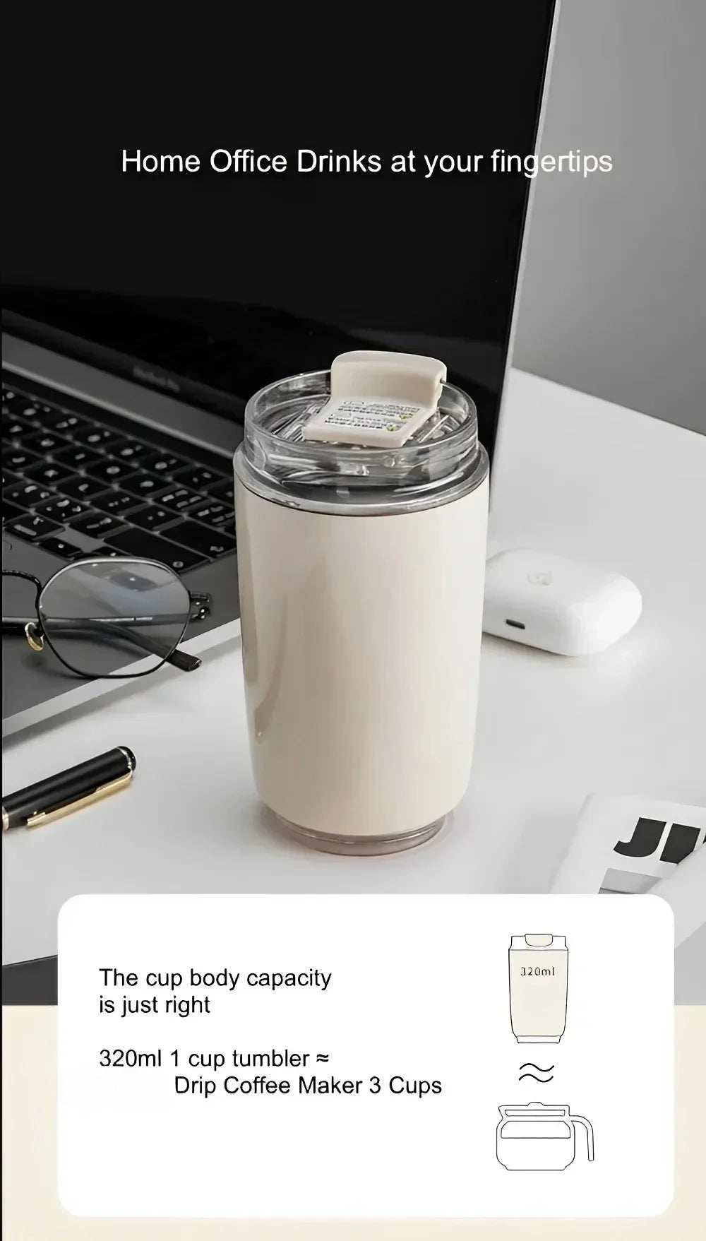 Tumbler Thermos Mug