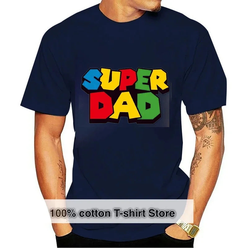 Super Dad Summer Cotton T-Shirt