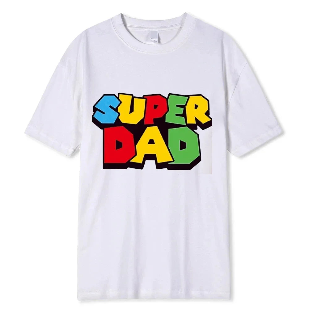 Super Dad Summer Cotton T-Shirt