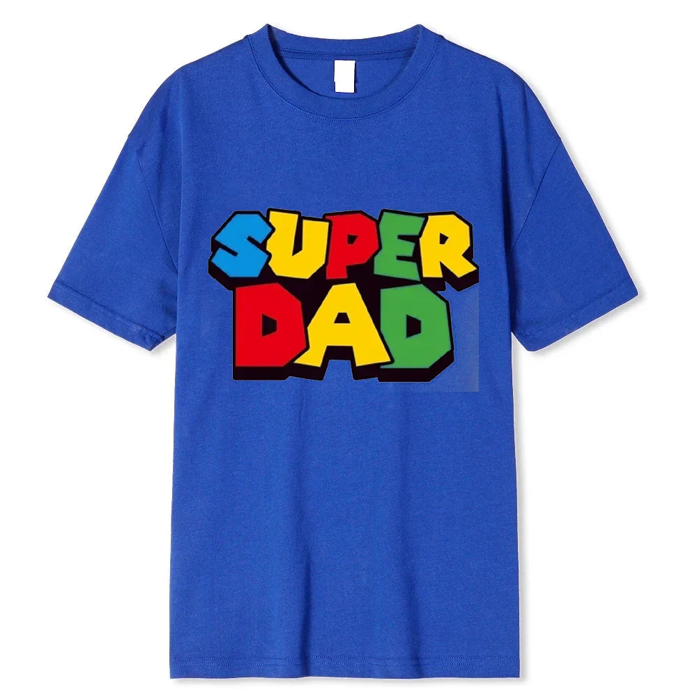 Super Dad Summer Cotton T-Shirt