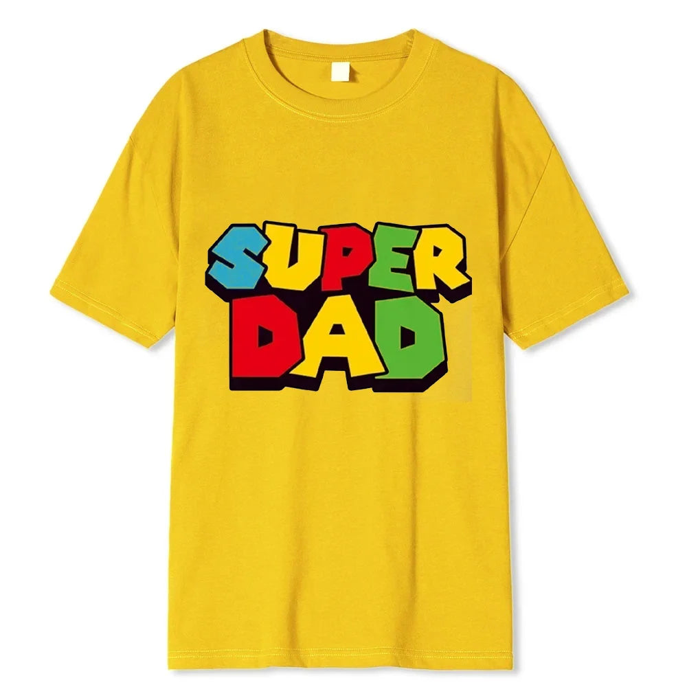 Super Dad Summer Cotton T-Shirt