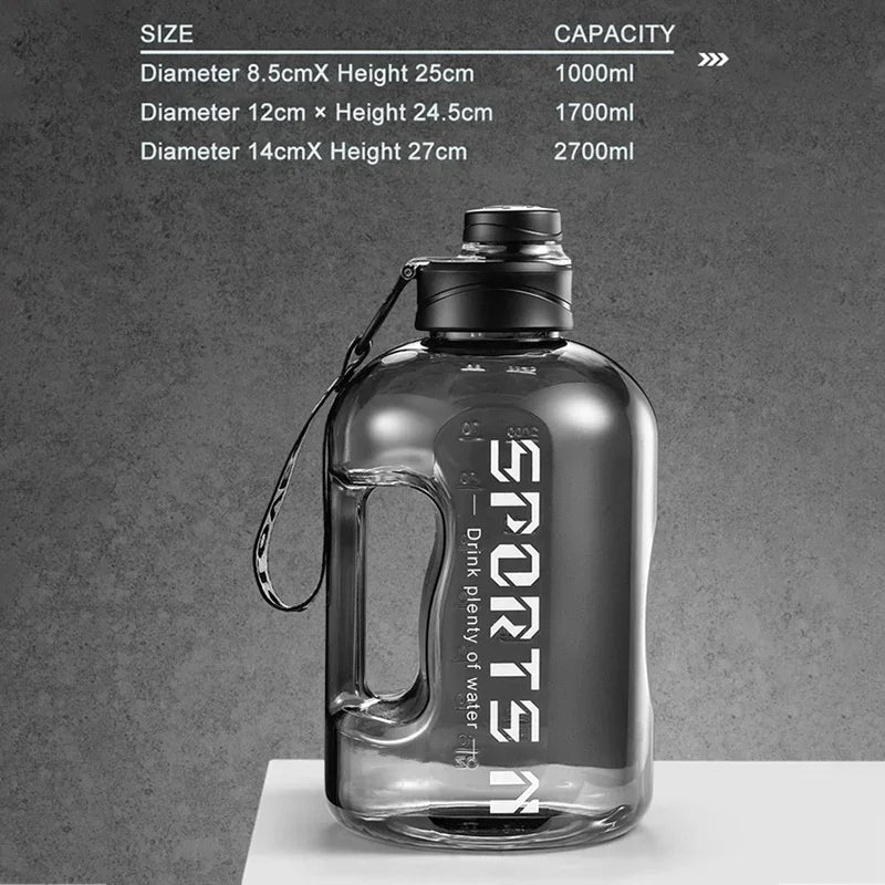 Sports Water Bottle Gym (1.7L/2.7L)