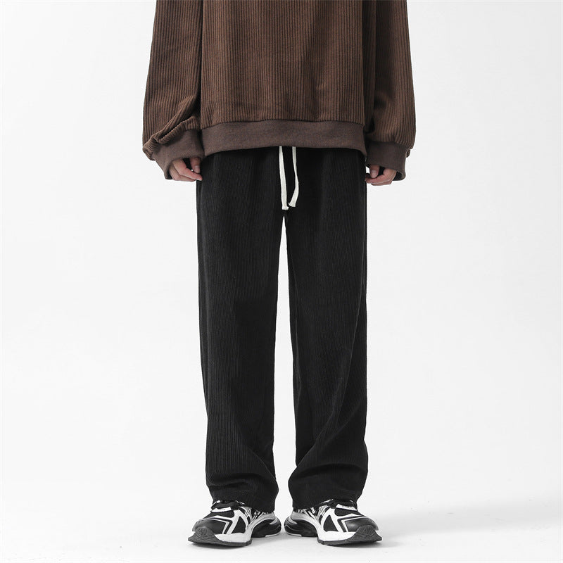 Fashion Retro Corduroy Casual Pants Men